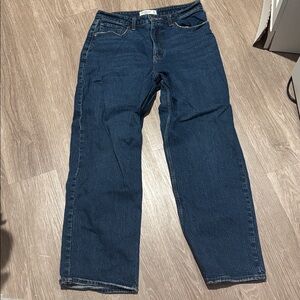 Abercrombie Curve Love Vintage High Rise Straight Jean